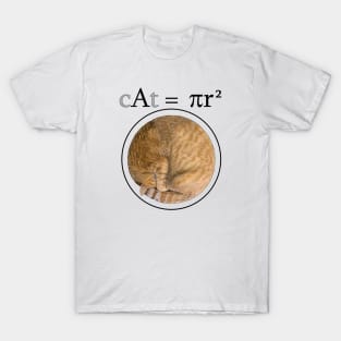 cAt = πr^2 T-Shirt